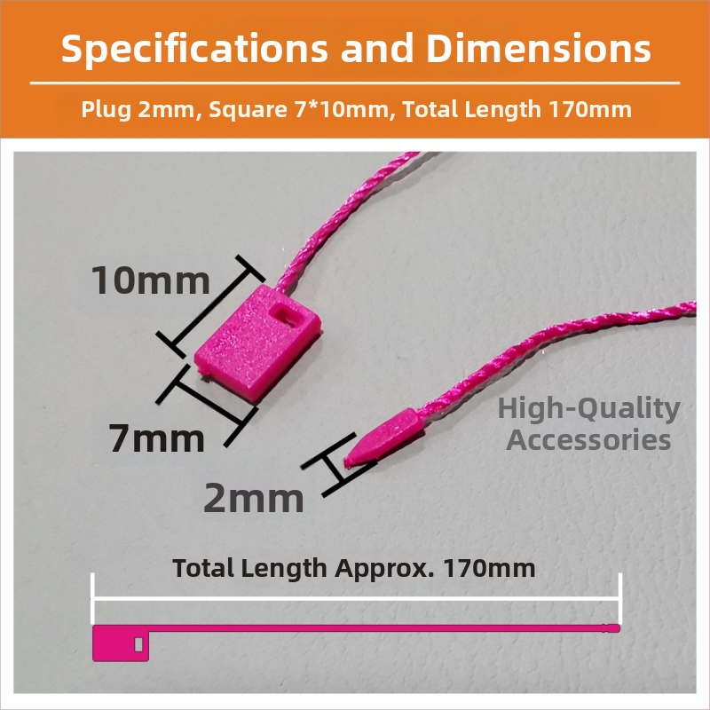 Etiketės virvė, Hengchang prekės ženklas, pagrindinė medžiaga: poliesterio siūlas, sagties medžiaga: plastikas, taikymas: batai, skrybėlės, kuprinės, drabužiai, aksesuarai, namų tekstilė, žaislai