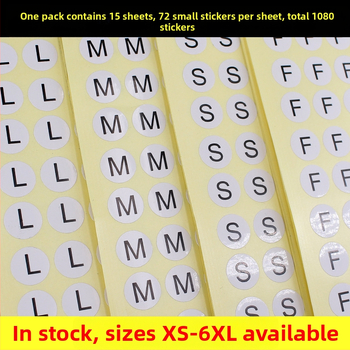 Apskrito vario lipni etiketė su įpjova spauda, vandens pagrindu klijai, ilgalaikė temperatūros atsparumas 20