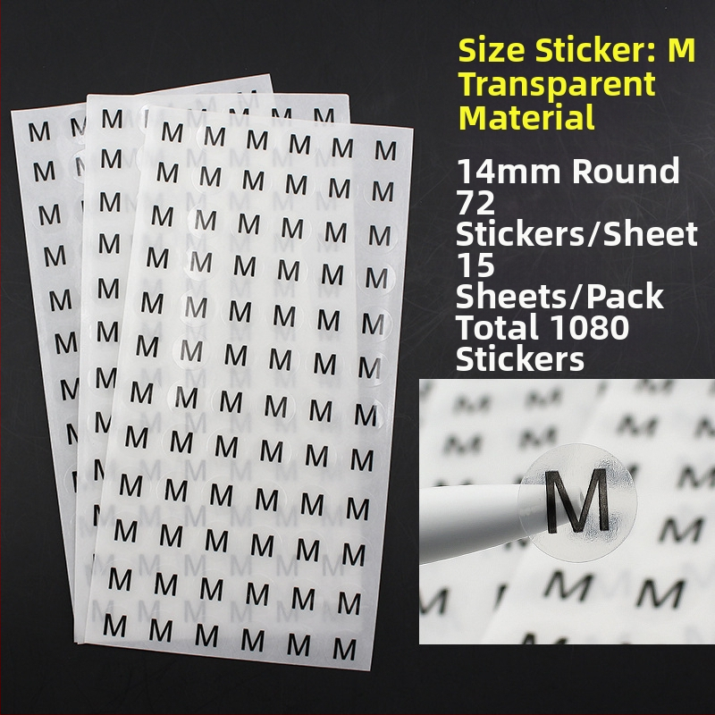 Apskrito vario lipni etiketė su įpjova spauda, vandens pagrindu klijai, ilgalaikė temperatūros atsparumas 20