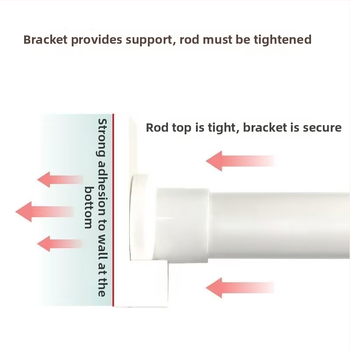 Drabužių pakabinimo lazda – Dingxin prekės ženklas, PVC medžiaga, modernus paprastas stilius, nėra pritaikoma