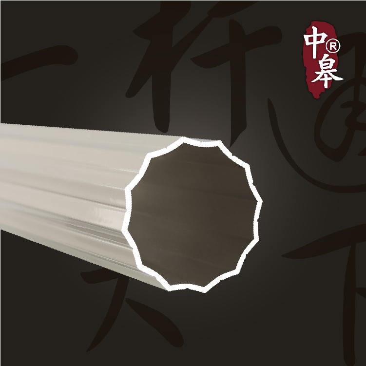 Римски прът за завеси – модел Economical Roman Rod, алуминиев сплав, за окачване на завеси, марка Chung Gao