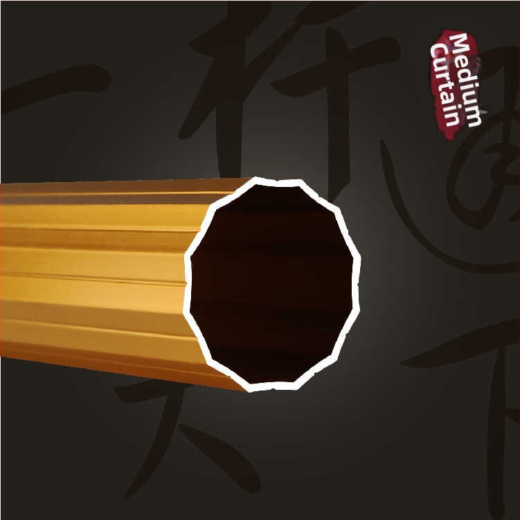 Romos lazdelė už užuolaidų – ekonominė Romos lazdelė, aliuminio lydinys, tvirtinimo tipas: pakabinamas, prekė Chung Gao