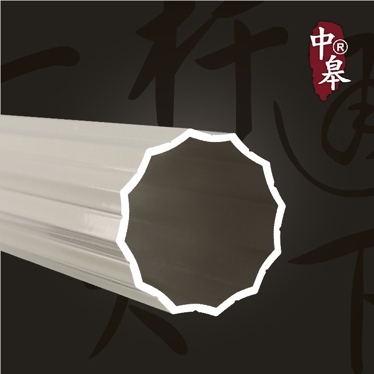 Римски прът за завеси – модел Economical Roman Rod, алуминиев сплав, за окачване на завеси, марка Chung Gao