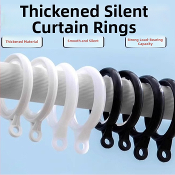 Užuolaidų žiedai pakabinimui – Nano vertikalus audinys, Neck Strength prekės ženklas, modernus paprastas stilius