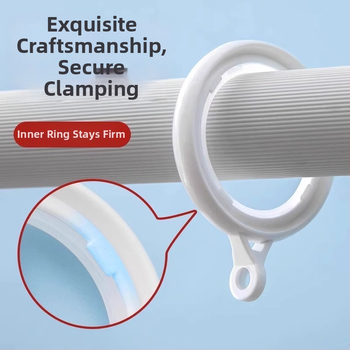 Užuolaidų žiedai pakabinimui – Nano vertikalus audinys, Neck Strength prekės ženklas, modernus paprastas stilius