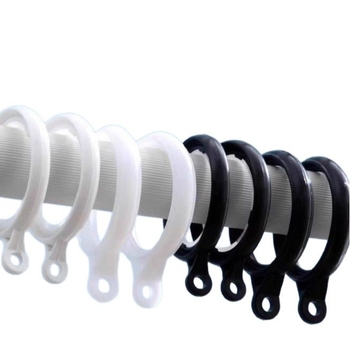 Пръстени за завеси за закачане – Nano вертикален материал, Neck Strength, модерен стил