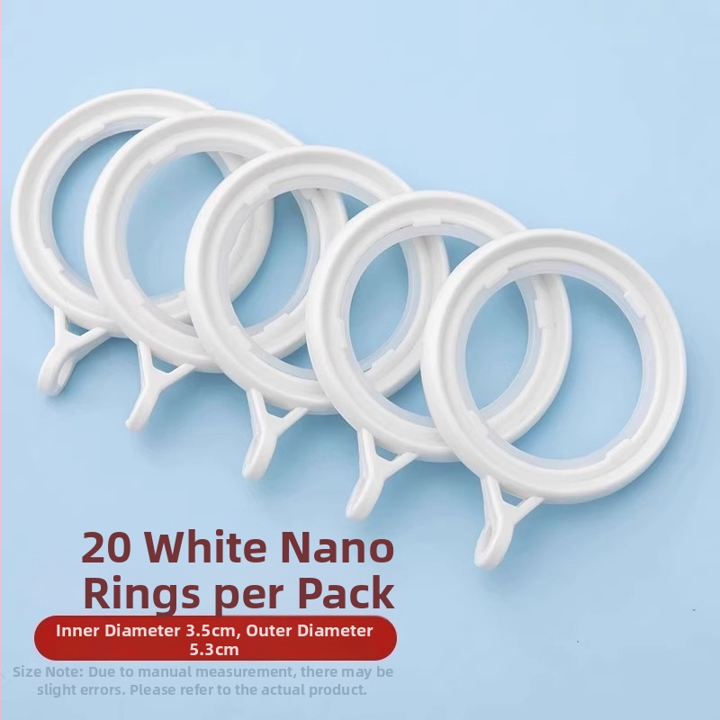 Užuolaidų žiedai pakabinimui – Nano vertikalus audinys, Neck Strength prekės ženklas, modernus paprastas stilius