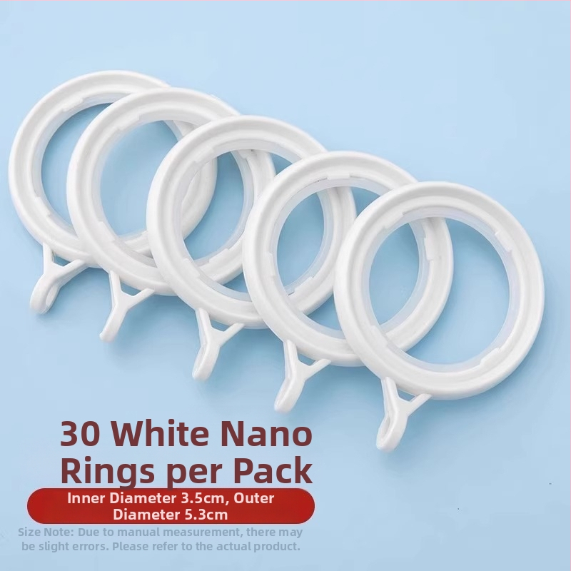 Užuolaidų žiedai pakabinimui – Nano vertikalus audinys, Neck Strength prekės ženklas, modernus paprastas stilius