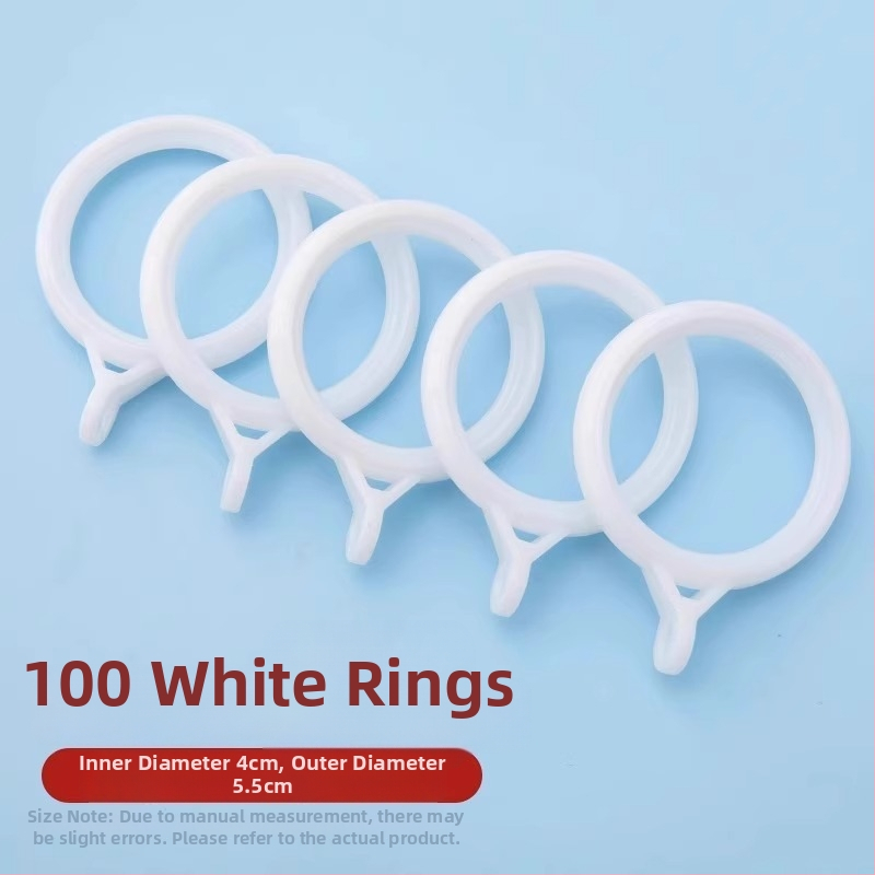 Užuolaidų žiedai pakabinimui – Nano vertikalus audinys, Neck Strength prekės ženklas, modernus paprastas stilius