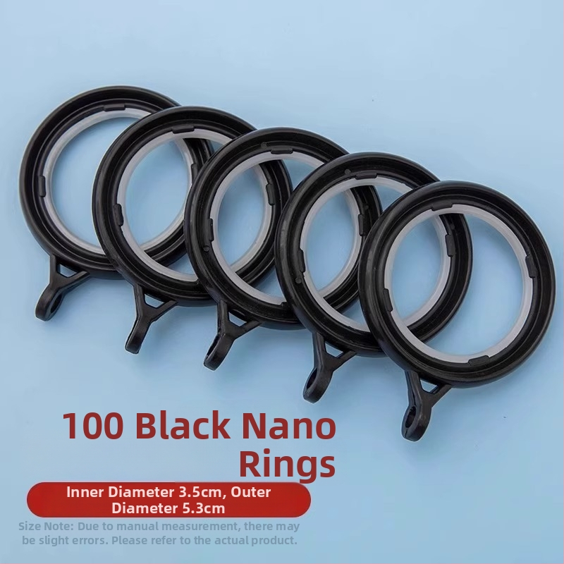 Užuolaidų žiedai pakabinimui – Nano vertikalus audinys, Neck Strength prekės ženklas, modernus paprastas stilius