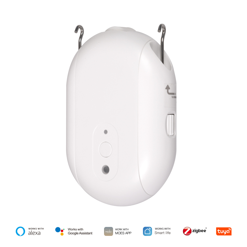 Bluetooth užuolaidų robotas su nuotolinio laikmačio planavimu ir balso kontrole, USB maitinimas 5V 1A, nominalus įtampa 3,7V, ličio baterija, suderinamas su Romos lazda, U formos lazda ir pramonine bėgele