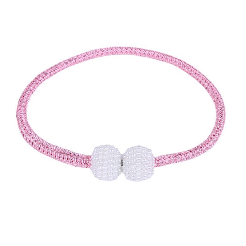 Legături magnetice pentru perdea cu perle, țesut, stil modern minimalist, fără găuri