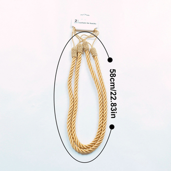 Legături pentru perdele, design modern minimalist, fibră de poliester; categorie: legături pentru perdele; personalizare: Nu; marcă privată autorizată: Nu; stil: simplitate modernă
