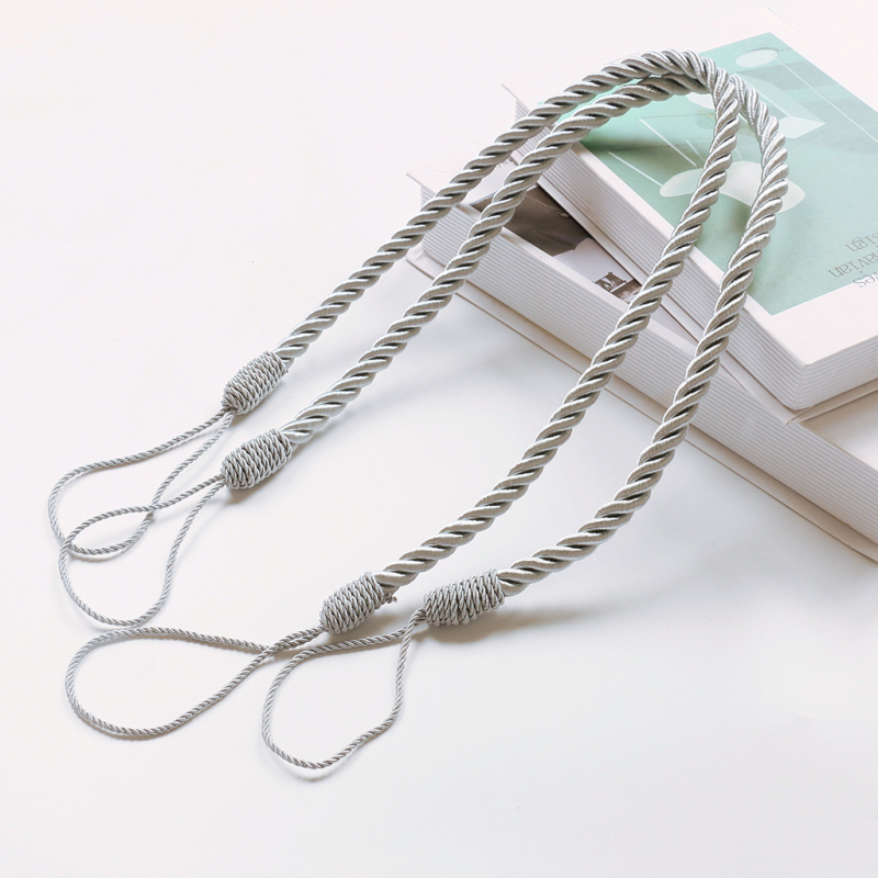 Legături pentru perdele, design modern minimalist, fibră de poliester; categorie: legături pentru perdele; personalizare: Nu; marcă privată autorizată: Nu; stil: simplitate modernă