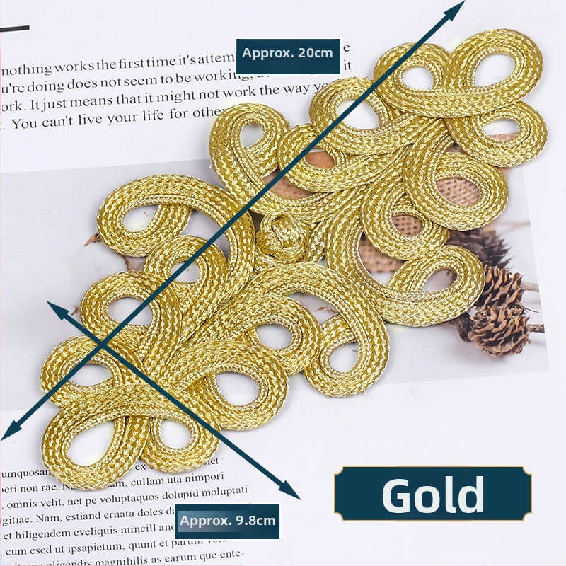 Dekoratyvinė sagtelė – auksinė viela, vintažo stilius, prekės ženklas Inheritance Accessories