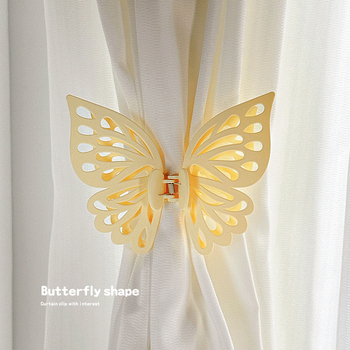 Пластмасова щипка за завеси с панделка, китайски стил, Lemon book, код H287