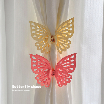 Пластмасова щипка за завеси с панделка, китайски стил, Lemon book, код H287