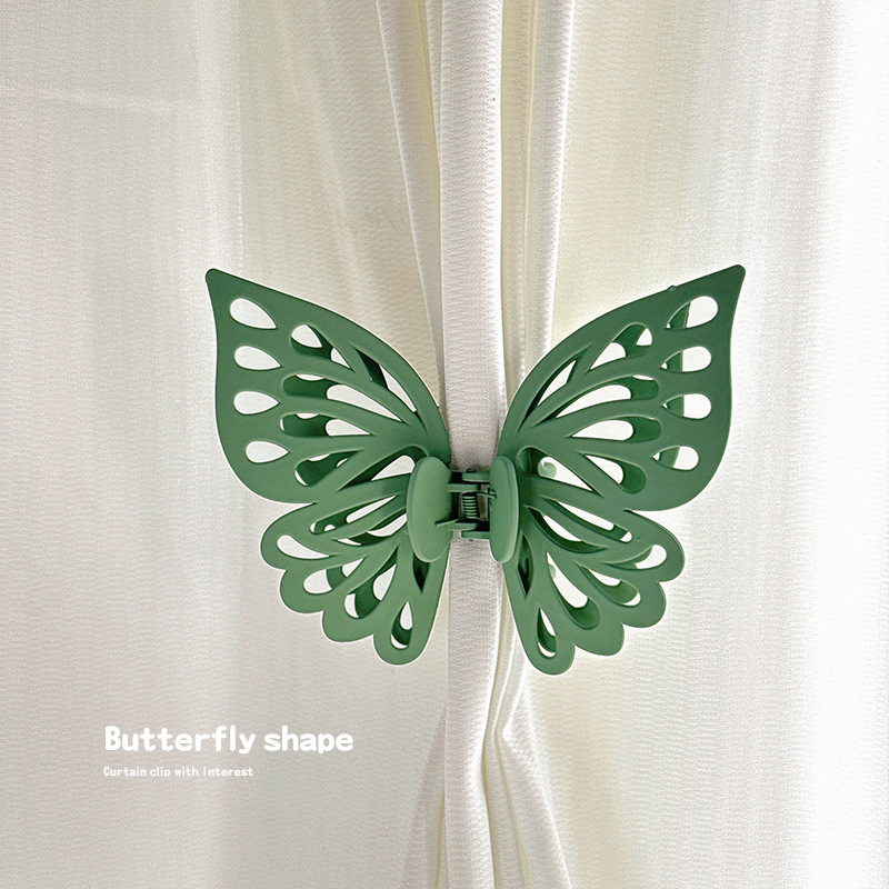 Пластмасова щипка за завеси с панделка, китайски стил, Lemon book, код H287