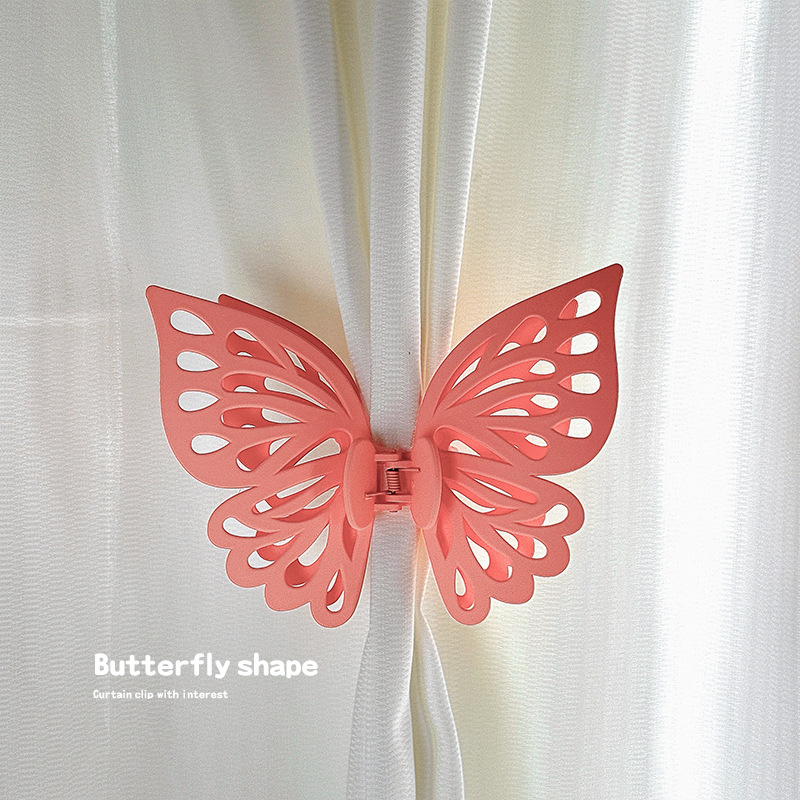 Пластмасова щипка за завеси с панделка, китайски стил, Lemon book, код H287