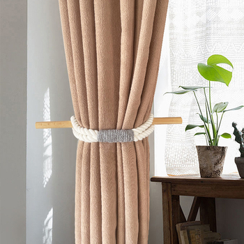 Nine Elephants legături din sfoară de bumbac pentru perdele, stil Nordic