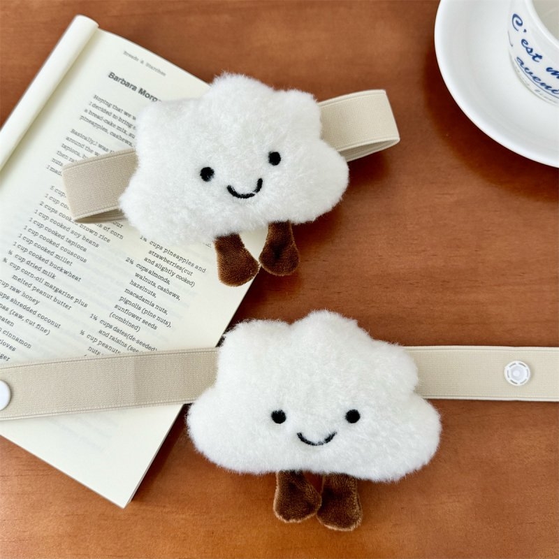 Legături pentru perdea – design modern minimalist, motive cu nori și animale, material fibră chimică, fără personalizare