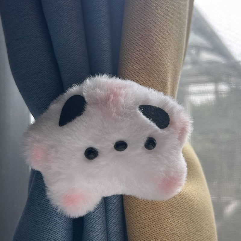 Legături pentru perdea – design modern minimalist, motive cu nori și animale, material fibră chimică, fără personalizare