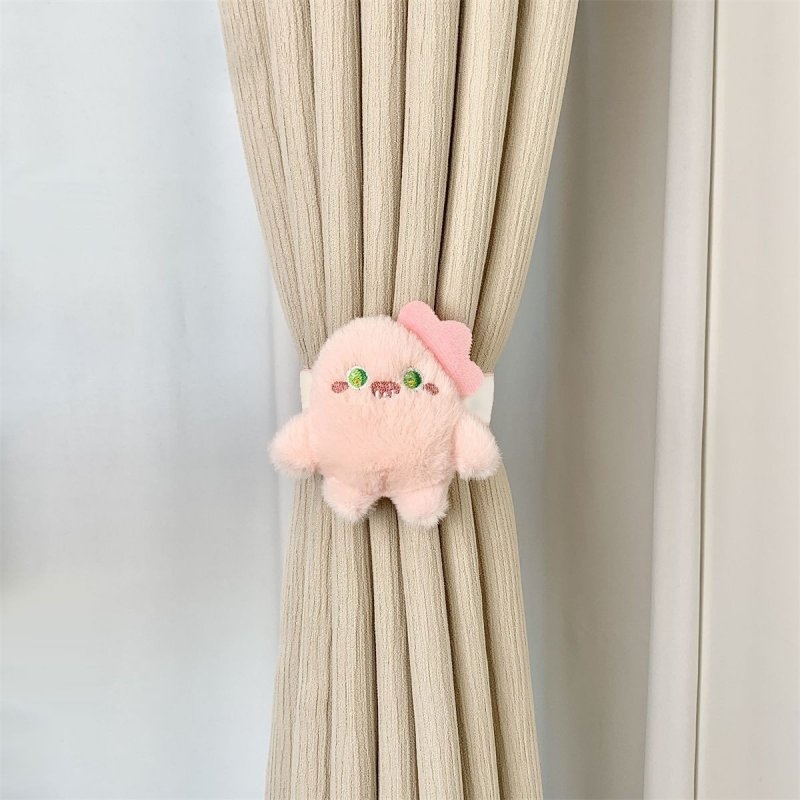 Legături pentru perdea – design modern minimalist, motive cu nori și animale, material fibră chimică, fără personalizare