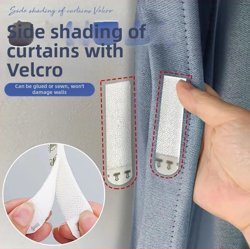 Užuolaidų siuvimo fiksatoriai su Velcro juostelėmis, laikikliai abiejuose galuose — Prekė Neck strength; Medžiaga: Audinys; Kategorija: užuolaidų sagtis; Stilius: modernus paprastumas