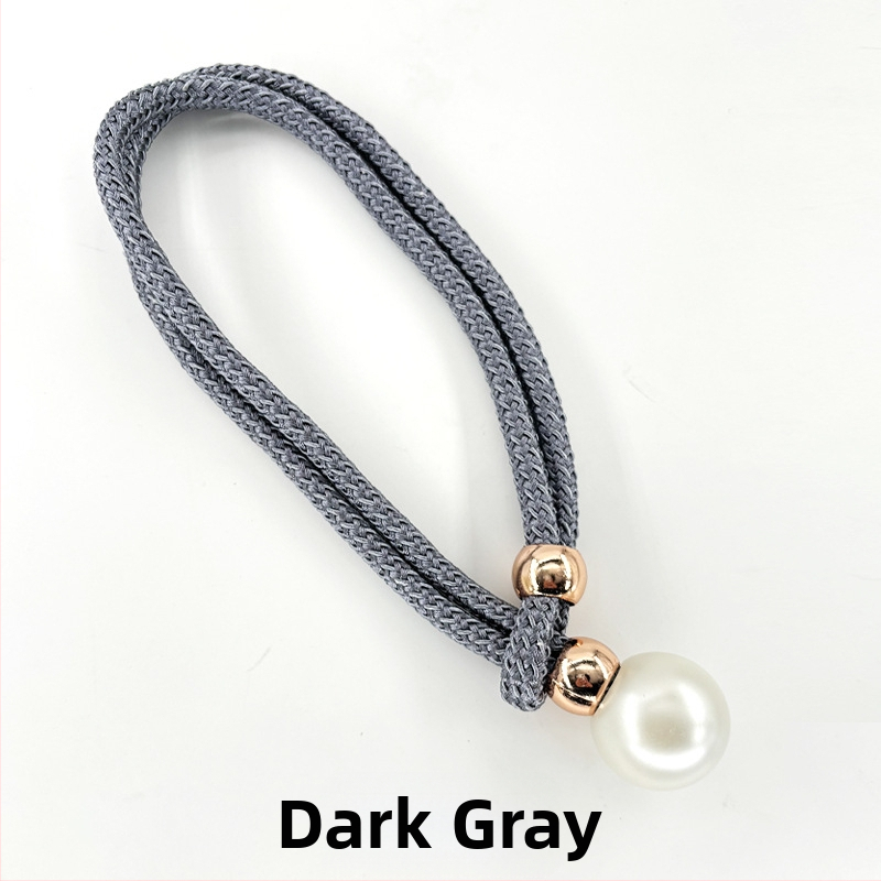 Audinių užuolaidų raišteliai su perlų akcentais, reguliuojami surišimo dirželiai, lengvas prabangos stilius