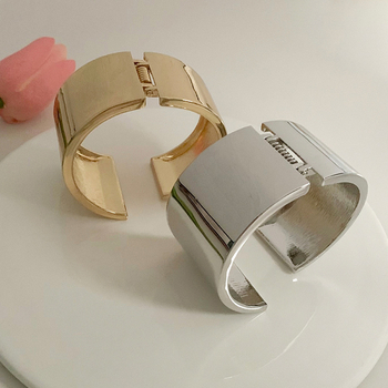 Reținători pentru perdele - metal, design asimetric cu deschidere centrală, stil modern minimalist, marcă Fan Yutong, personalizabil