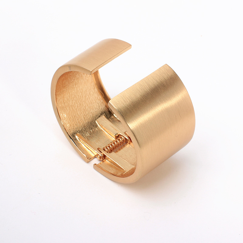 Reținători pentru perdele - metal, design asimetric cu deschidere centrală, stil modern minimalist, marcă Fan Yutong, personalizabil