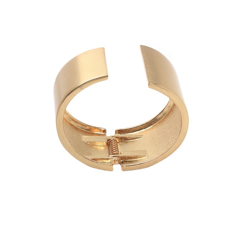 Reținători pentru perdele - metal, design asimetric cu deschidere centrală, stil modern minimalist, marcă Fan Yutong, personalizabil