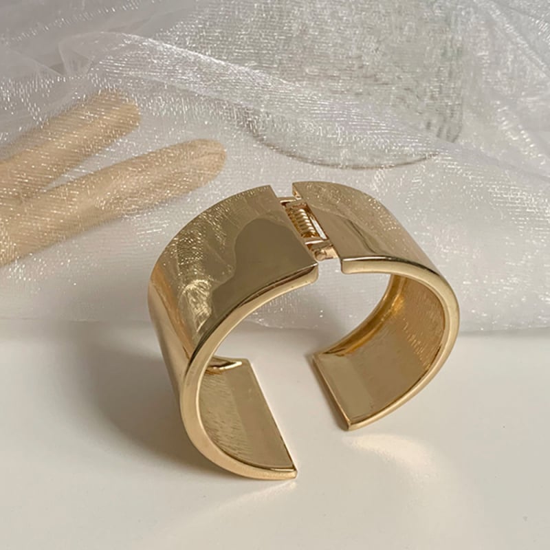 Reținători pentru perdele - metal, design asimetric cu deschidere centrală, stil modern minimalist, marcă Fan Yutong, personalizabil