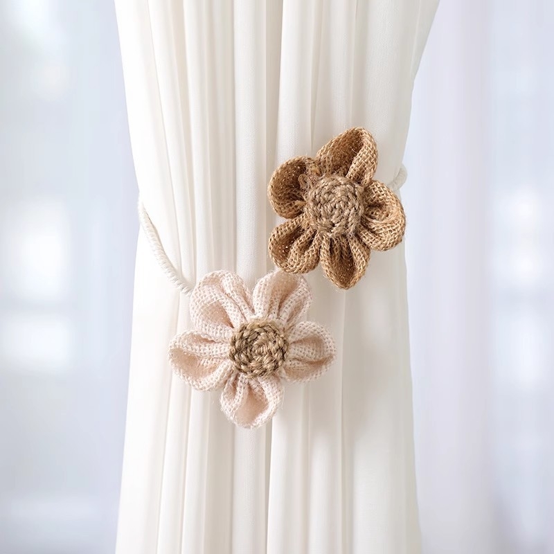 Bandă pentru perdea, din bumbac și in, stil japonez-coreean, pentru sufragerie și dormitor, 0,04 kg, fără personalizare