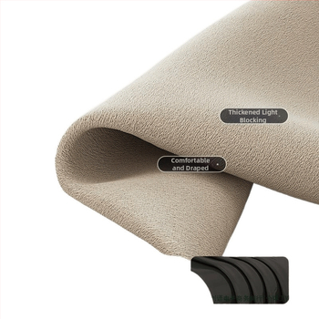 Pilnīgi tumši aizkari dzīvojamajai istabai, Silk Flower materiāls, universālais stils