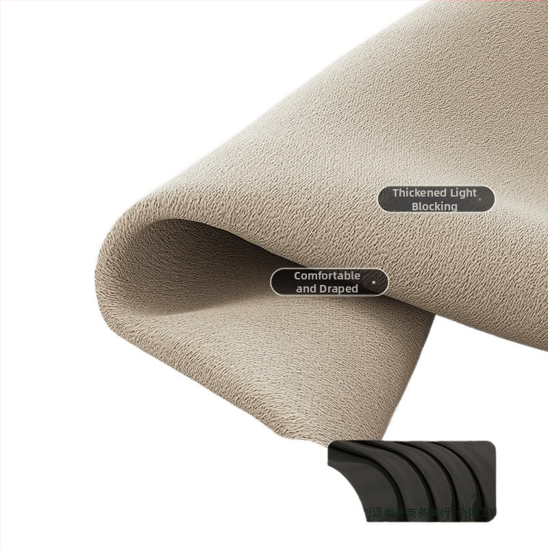 Täielik pimendav kardina elutoa jaoks, Silk Flower materjal, universaalne stiil