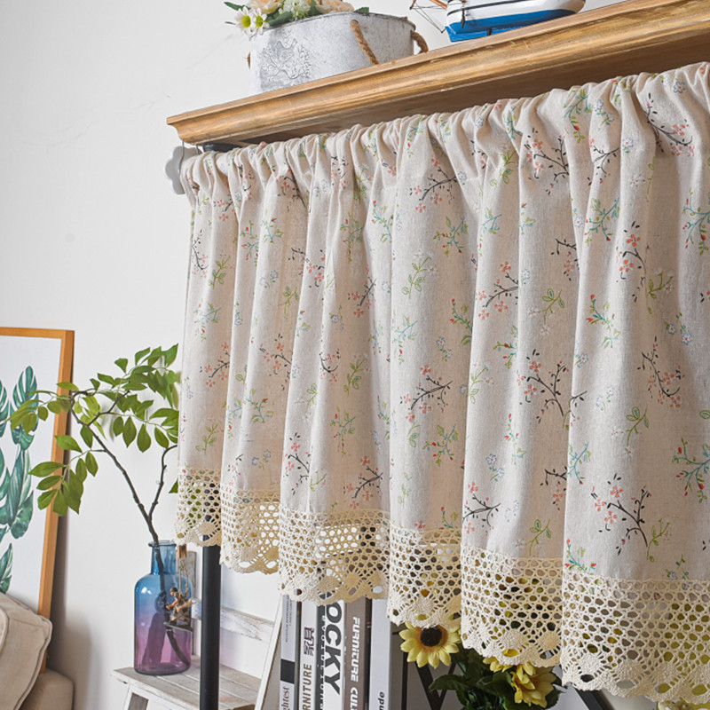 Poliesterio–medvilnės užuolaidų panelė su spauda, pusiau šešėliavimas 40-70%, šiaurietiškas stilius, tinkama svetainei, miegamajam, biurui