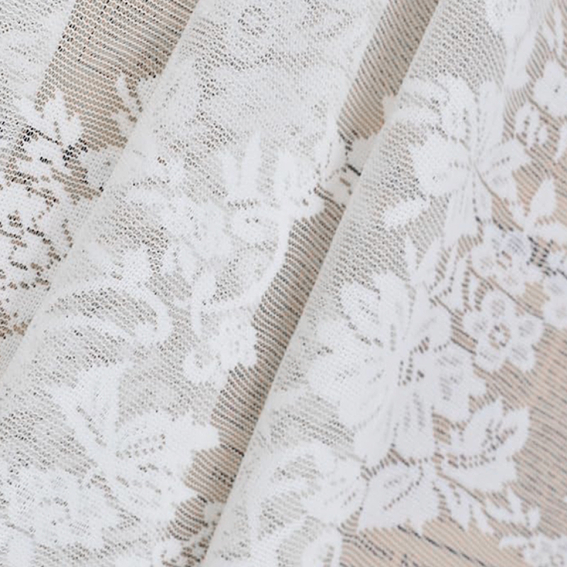 Dantelliga võrkkardin elutoa ja köögi jaoks, polüester, poolvarjutus 40–70%, 100 g/m², kaasaegne minimalistlik stiil