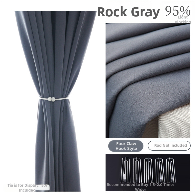 Aknakardinad, Kõrgtihedusmaterjal, Siidikiht, Modernne minimalistlik stiil, sobib elutoale, magamistubale, tööruumile ja söögitoale, Kõrge valgusblokkeerimine 71-90%