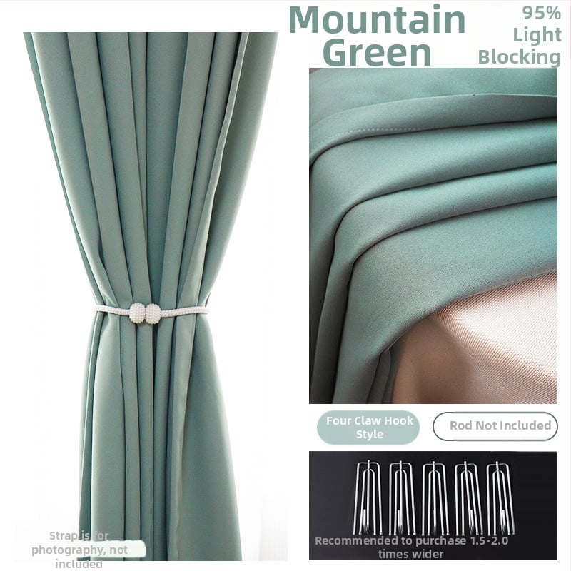 Aknakardinad, Kõrgtihedusmaterjal, Siidikiht, Modernne minimalistlik stiil, sobib elutoale, magamistubale, tööruumile ja söögitoale, Kõrge valgusblokkeerimine 71-90%