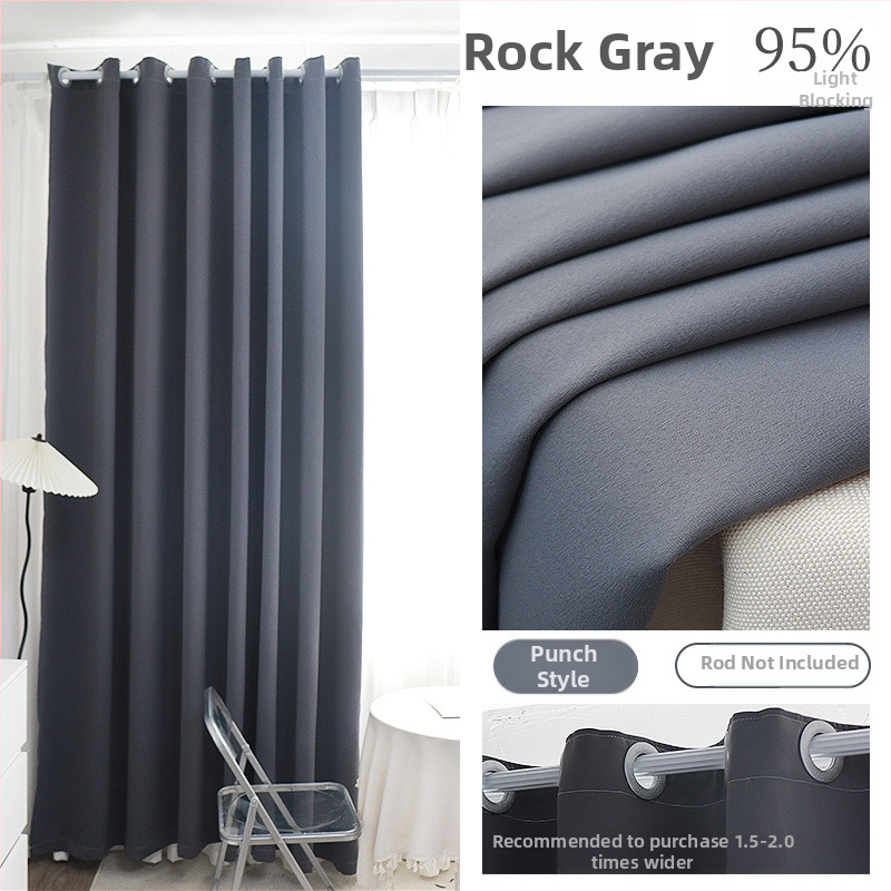 Aknakardinad, Kõrgtihedusmaterjal, Siidikiht, Modernne minimalistlik stiil, sobib elutoale, magamistubale, tööruumile ja söögitoale, Kõrge valgusblokkeerimine 71-90%