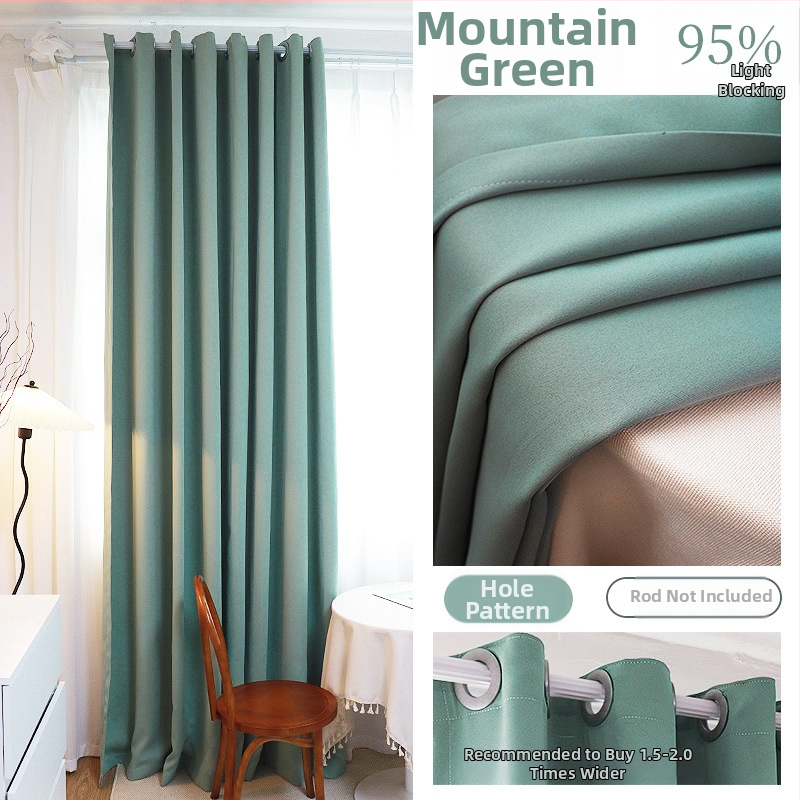 Aknakardinad, Kõrgtihedusmaterjal, Siidikiht, Modernne minimalistlik stiil, sobib elutoale, magamistubale, tööruumile ja söögitoale, Kõrge valgusblokkeerimine 71-90%