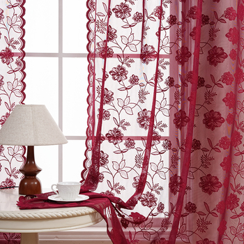 Aknakardinad – väikeste rooside tikand, läbipaistvad, moods minimalistlik stiil, 100% polüester, sobib elutoale, magamistuba, restoranile