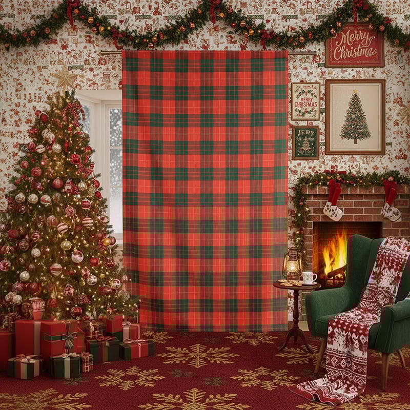 Langų užuolaidos Amerikos stiliaus su languotu raštu, spauda, poliesteris, dalinė šešėlinė 40–70%, tinkama svetainei, miegamajam, restoranui, balkonui; Chu rou