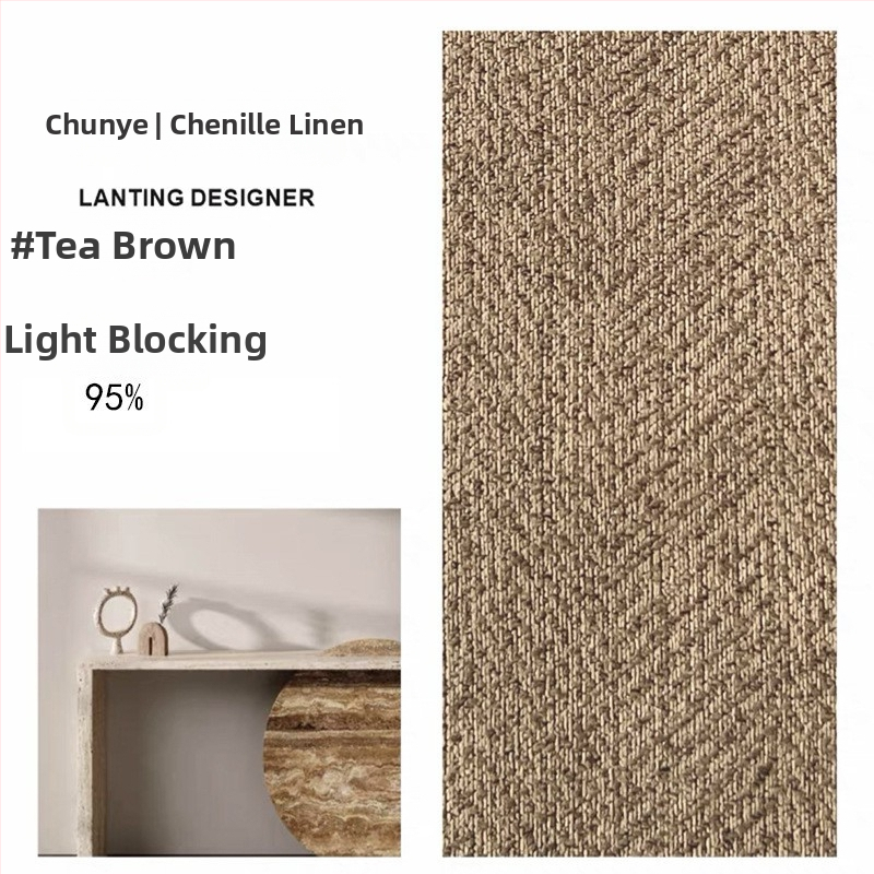 Medvilnės-linų džakardo užuolaidos tamsinimo funkcija 71–90%; modernus minimalistinis stilius; tinka įvairių tipų langams; montavimas įmanomas