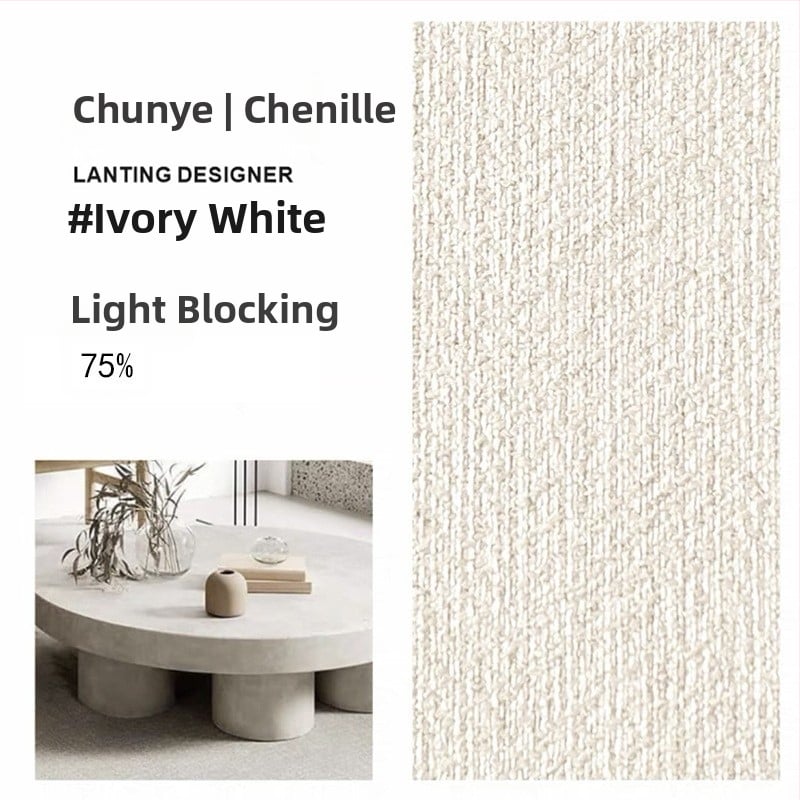 Medvilnės-linų džakardo užuolaidos tamsinimo funkcija 71–90%; modernus minimalistinis stilius; tinka įvairių tipų langams; montavimas įmanomas