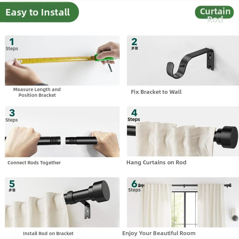 Aizkaru stabs ar divām stienēm, augšējā montāža sliedē, rūpnieciskā stila, alumīnija sakausējums un oglekļa tērauds