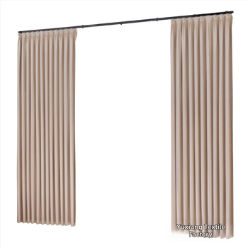 Dvimpusė visiškai užtamsinanti užuolaida, Chenille audinys, užtamsinimas 71–90%, šiuolaikiškas minimalistinis stilius