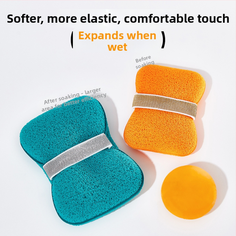 GECOMO PVA tīrīšanas sūklis ar mud masku, dziļā attīrīšana, maiga pret ādu, 600 gab./iepakojums