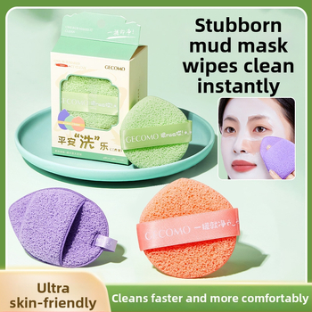 Gecomo veido valymo pūdelis su kilpa — minkštas, odai draugiškas, greitai putoja, gilus valymas; pakuotė 600 vnt.; Medžiaga: Kita; Importas: Ne